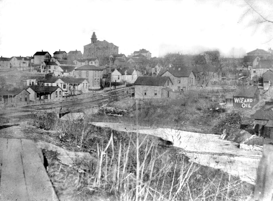 Cities and Towns, Iowa History, Lakes, Rivers, and Streams, Iowa, Lemberger, LeAnn, Ottumwa, IA, creek, history of Iowa