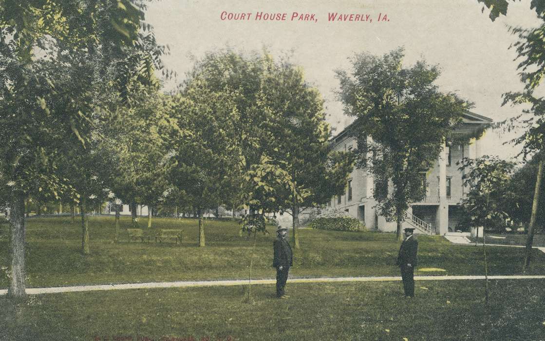 Iowa, Waverly, IA, Cities and Towns, courthouse, history of Iowa, Meyer, Sarah, Iowa History