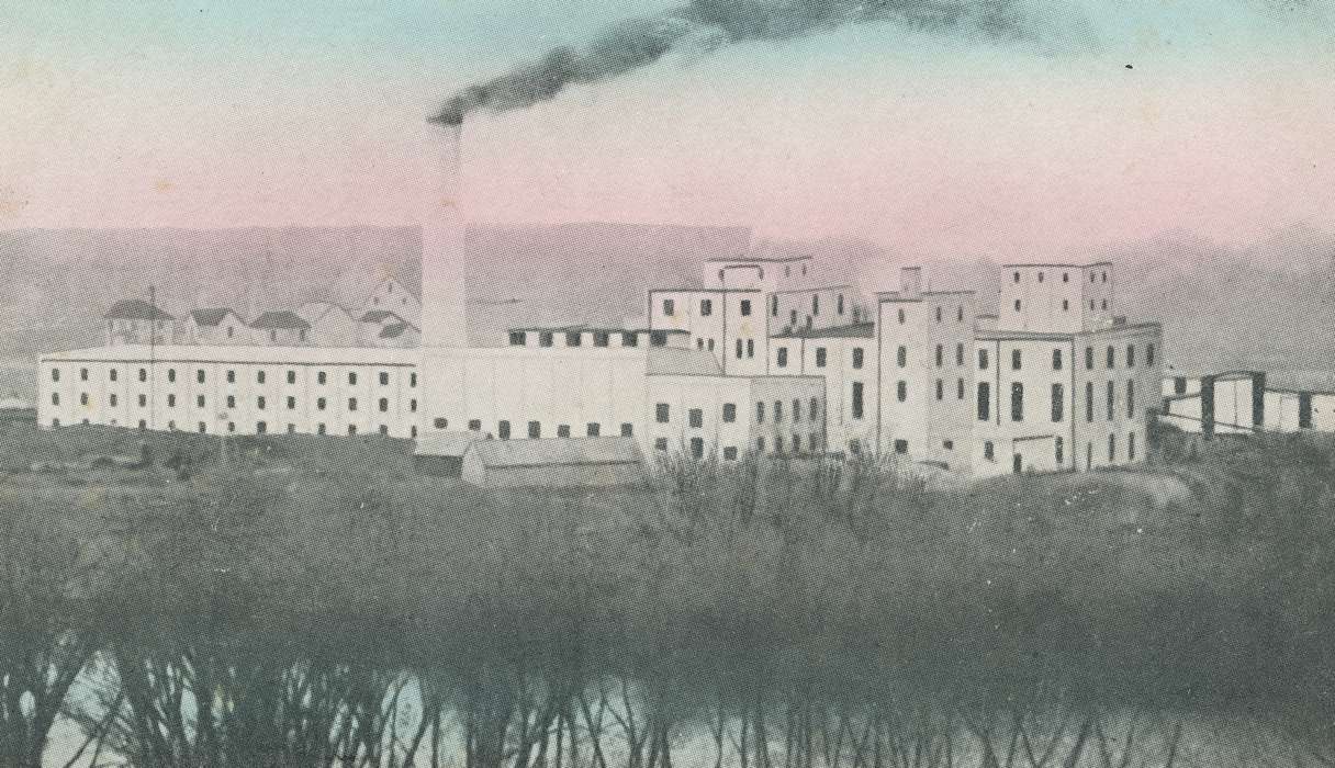history of Iowa, Iowa History, factory, Meyer, Sarah, Businesses and Factories, Waverly, IA, Iowa, correct date needed
