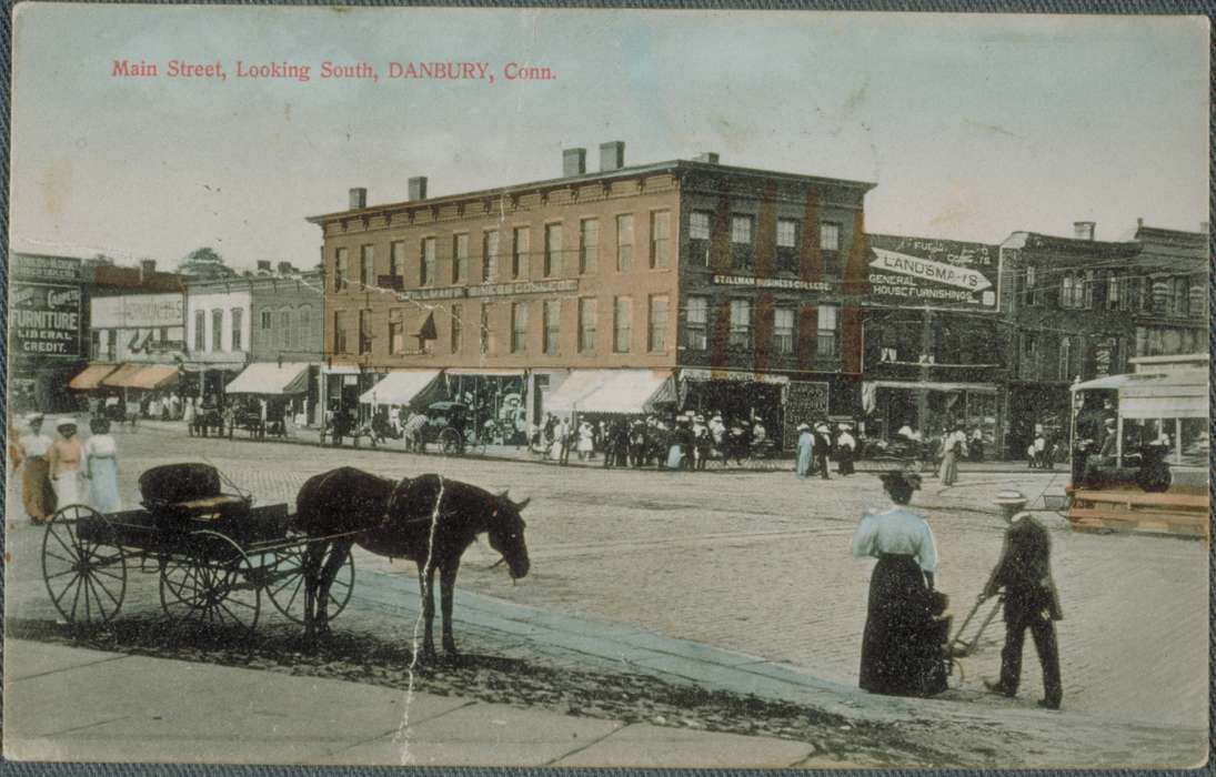 Archives & Special Collections, University of Connecticut Library, color, Iowa, Iowa History, Danbury, CT, history of Iowa