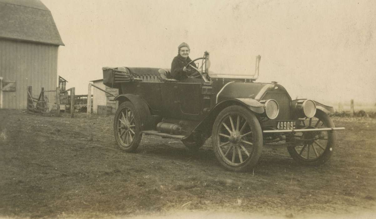 history of Iowa, Iowa, Mortenson, Jill, Iowa History, Macey, IA, Motorized Vehicles, car