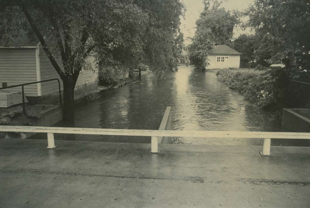 history of Iowa, flooding, backyard, Homes, Waverly Public Library, Iowa, Iowa History, Floods, Cities and Towns