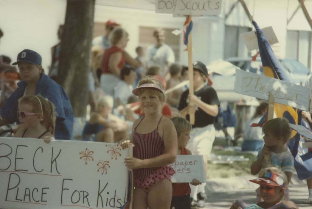 swimsuit, Reinbeck, IA, Portraits - Individual, Iowa History, Iowa, summer, East, Lindsey, parade, Entertainment, Children, history of Iowa