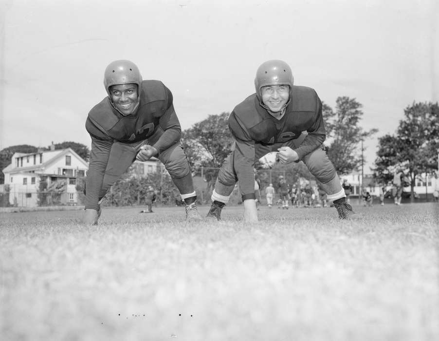 Sports, Iowa History, Iowa, history of Iowa, Schools and Education, football players, football, Edward A. Sherman Publishing Co.