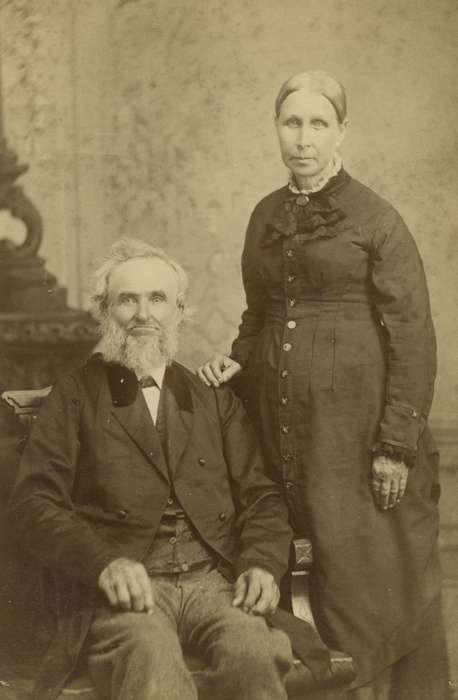 Portraits - Group, history of Iowa, Iowa History, IA, Iowa, beard, Schlawin, Kent