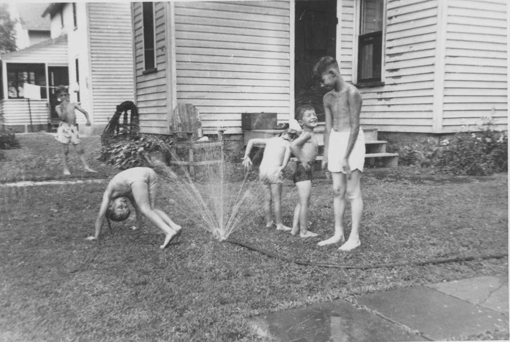 history of Iowa, Buffalo, IA, Iowa History, sprinkler, Iowa, Swanson, Chris, Children, Leisure