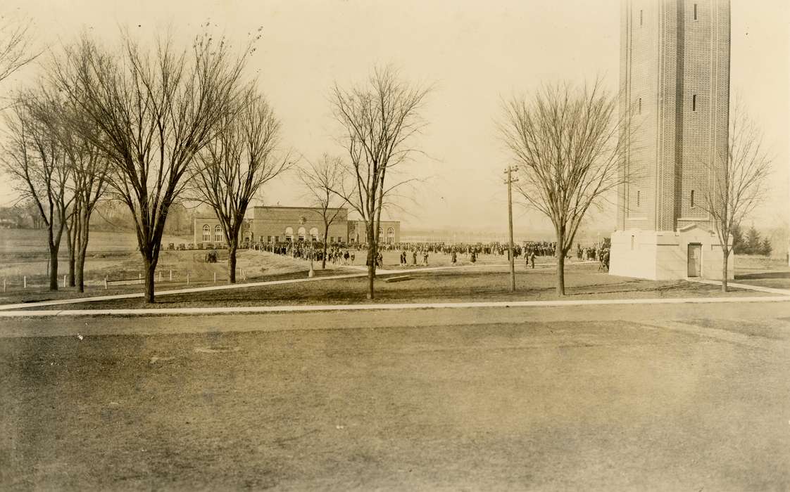 clocktower, Cedar Falls, IA, history of Iowa, Iowa History, uni, iowa state teachers college, UNI Special Collections & University Archives, graduation, Iowa, Schools and Education, university of northern iowa, campanile