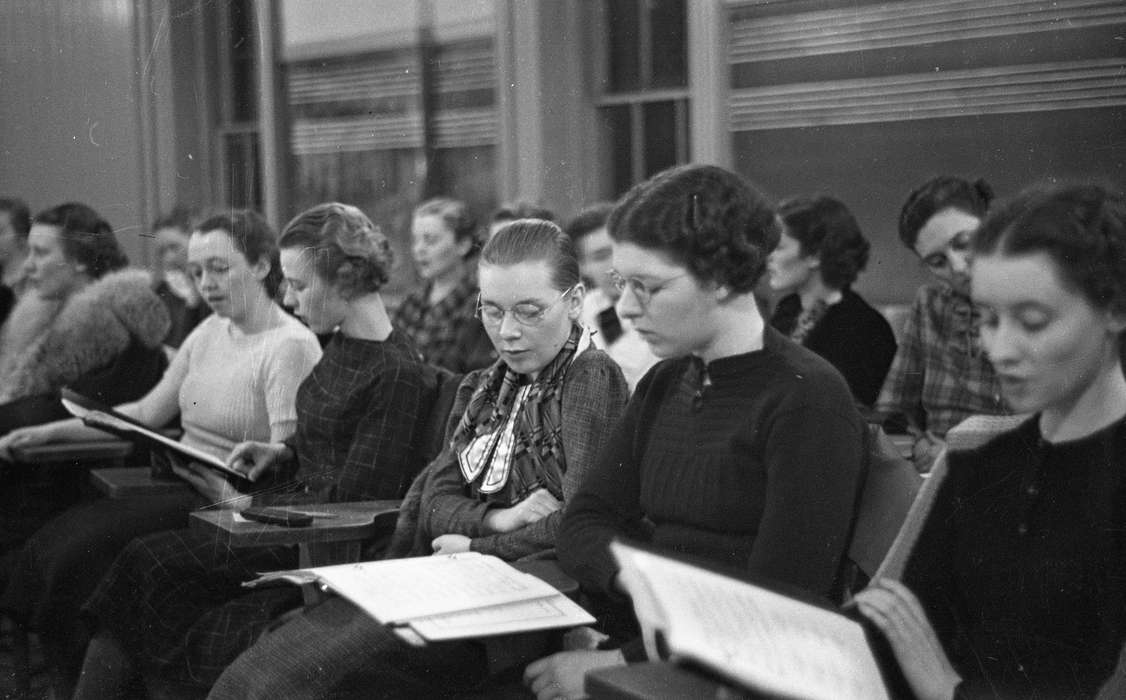 UNI Special Collections & University Archives, chalkboard, history of Iowa, music class, iowa state teachers college, Iowa, uni, classroom, Cedar Falls, IA, Iowa History, university of northern iowa, Schools and Education