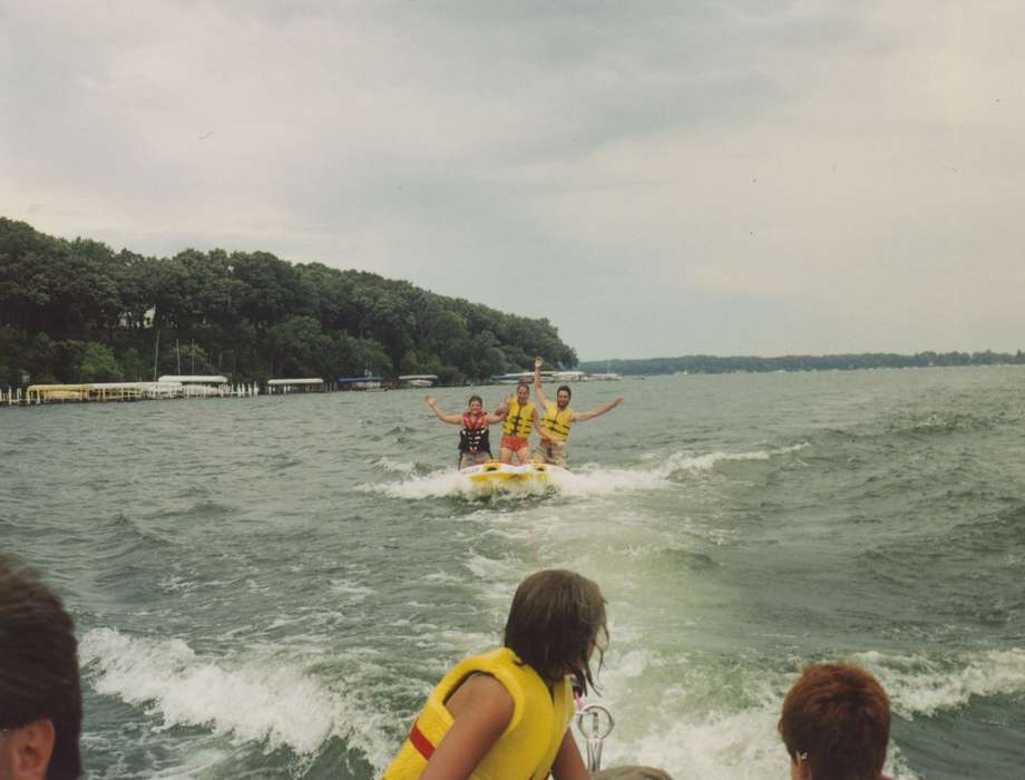 history of Iowa, Iowa History, boating, Larsen, Carol, Lakes, Rivers, and Streams, tubing, life jacket, Iowa, Outdoor Recreation, Okoboji, IA