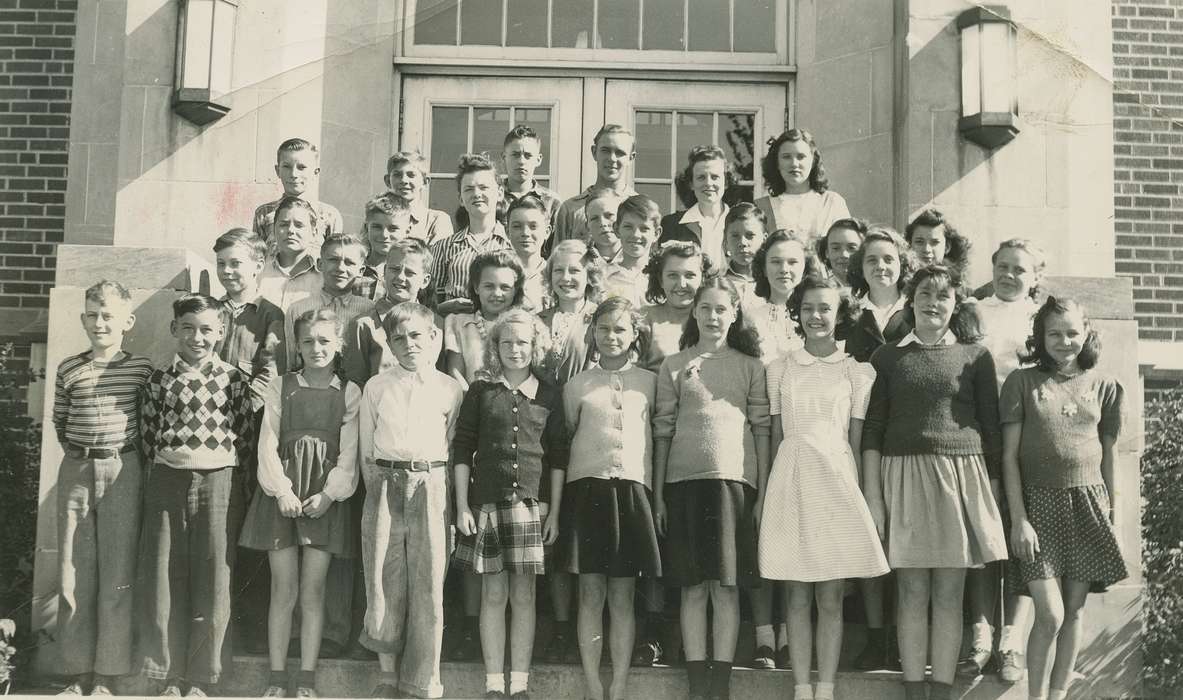 Portraits - Group, Iowa, Schools and Education, Fort Dodge, IA, school, history of Iowa, Iowa History, Jeys, Marlene