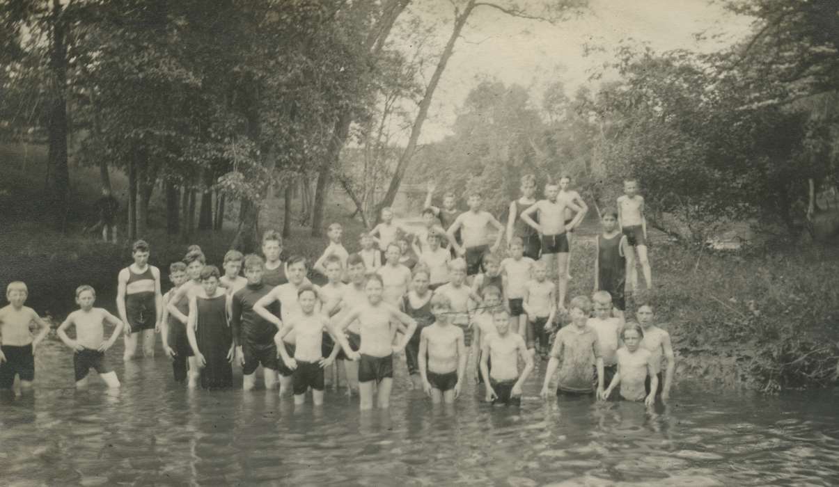 Outdoor Recreation, Iowa, Woodward, IA, McMurray, Doug, Leisure, swimming, history of Iowa, Lakes, Rivers, and Streams, boy scouts, Iowa History