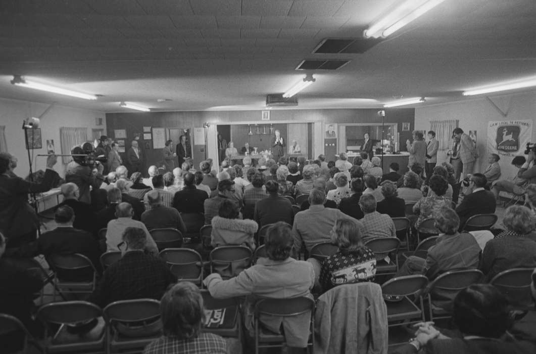 jimmy carter, Iowa History, Iowa, Civic Engagement, camera, crowd, Lemberger, LeAnn, Ottumwa, IA, campaign, speech, president, history of Iowa