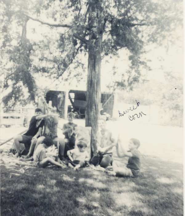 history of Iowa, Iowa History, Families, corn, Adam, Andrew, Iowa, Richland, IA, Food and Meals, Children