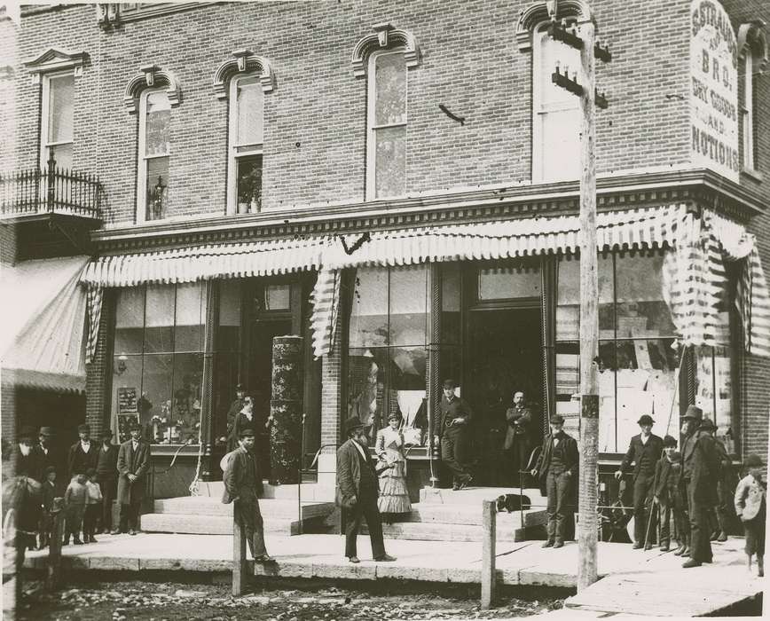 main street, Main Streets & Town Squares, history of Iowa, Iowa, Iowa History, Anamosa, IA, Hatcher, Cecilia