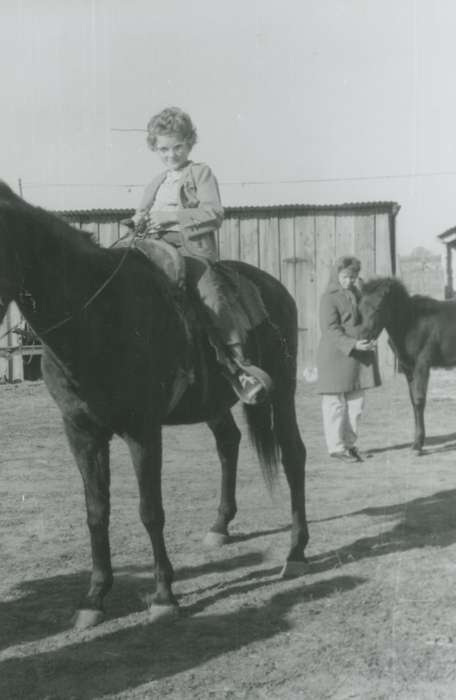 Bull, Ardith, Iowa History, Dysart, IA, Iowa, Farms, history of Iowa, Outdoor Recreation, horse