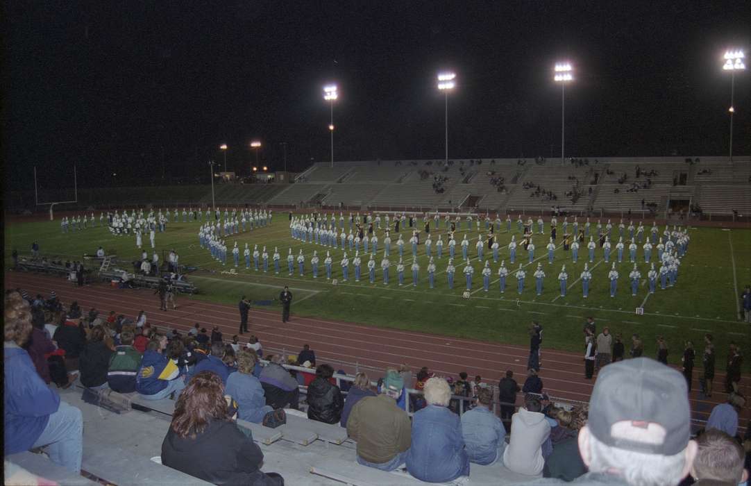 Outdoor Recreation, IA, Iowa, Iowa History, Leisure, Rustebakke, Paul, Entertainment, marching band, history of Iowa, football stadium