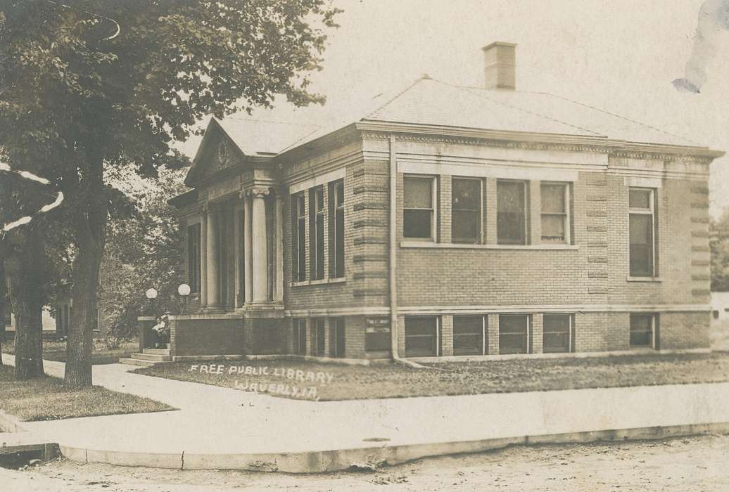 history of Iowa, Iowa History, Iowa, Cities and Towns, Waverly Public Library, library