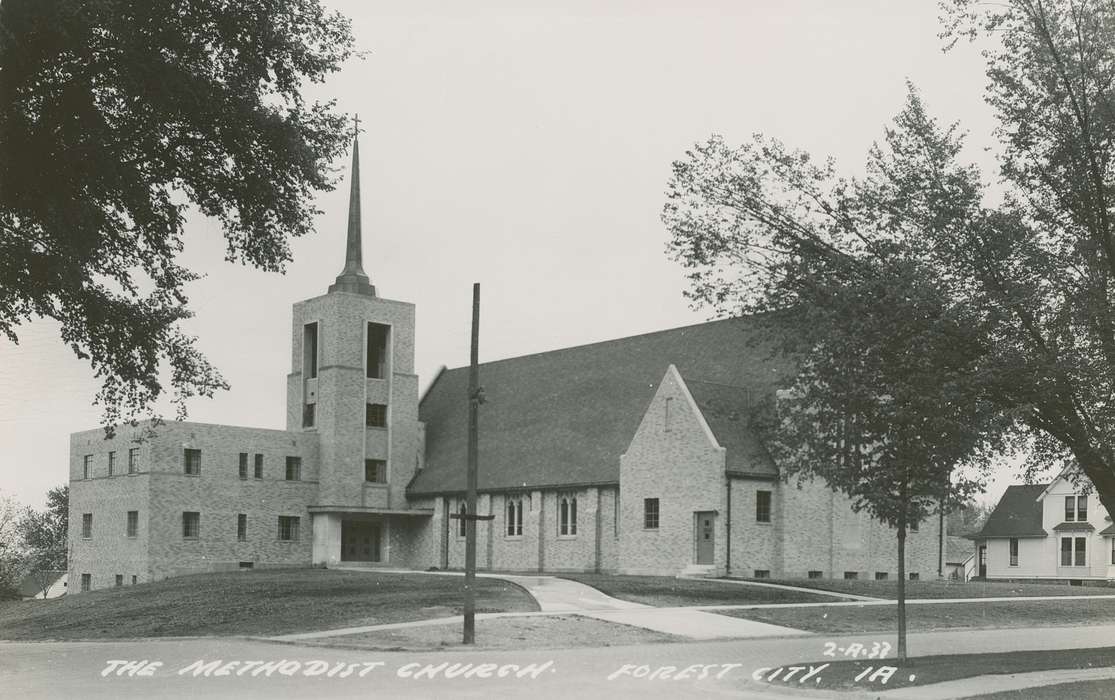 Cities and Towns, church, Iowa History, Iowa, history of Iowa, Religious Structures, Palczewski, Catherine, Forest City, IA