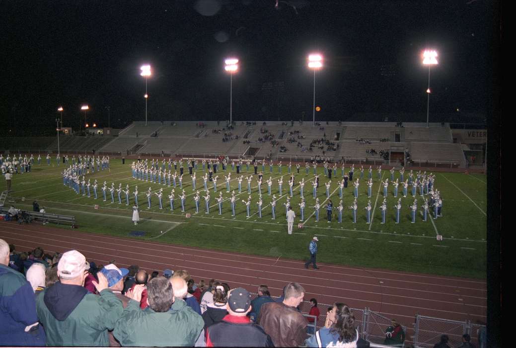 Outdoor Recreation, IA, Iowa, Iowa History, Leisure, Rustebakke, Paul, Entertainment, marching band, history of Iowa, football stadium