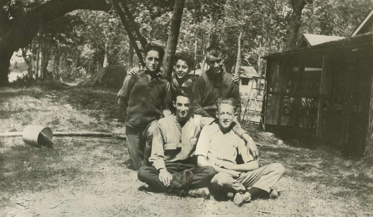 Portraits - Group, boy scouts, Clear Lake, IA, history of Iowa, Iowa History, Iowa, McMurray, Doug, Children