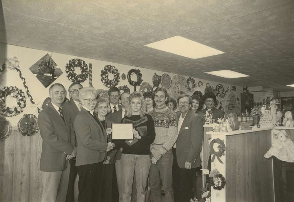 history of Iowa, Iowa History, Businesses and Factories, Waverly, IA, Iowa, small business, shop, Waverly Public Library, chamber of commerce, Labor and Occupations