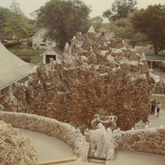 Adam, Andrew, grotto, Religious Structures, Iowa History, Iowa, West Bend, IA, history of Iowa