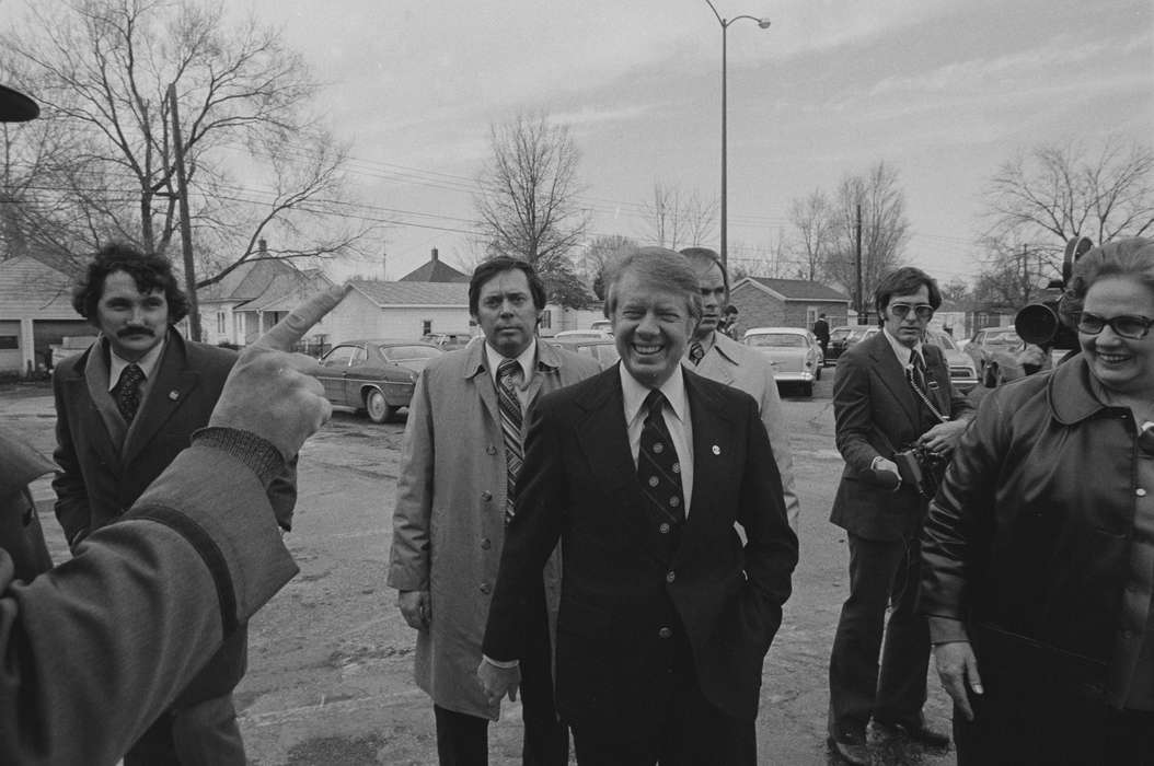 campaign, Iowa History, Ottumwa, IA, history of Iowa, Civic Engagement, tie, president, Iowa, Lemberger, LeAnn, press, jimmy carter, suit