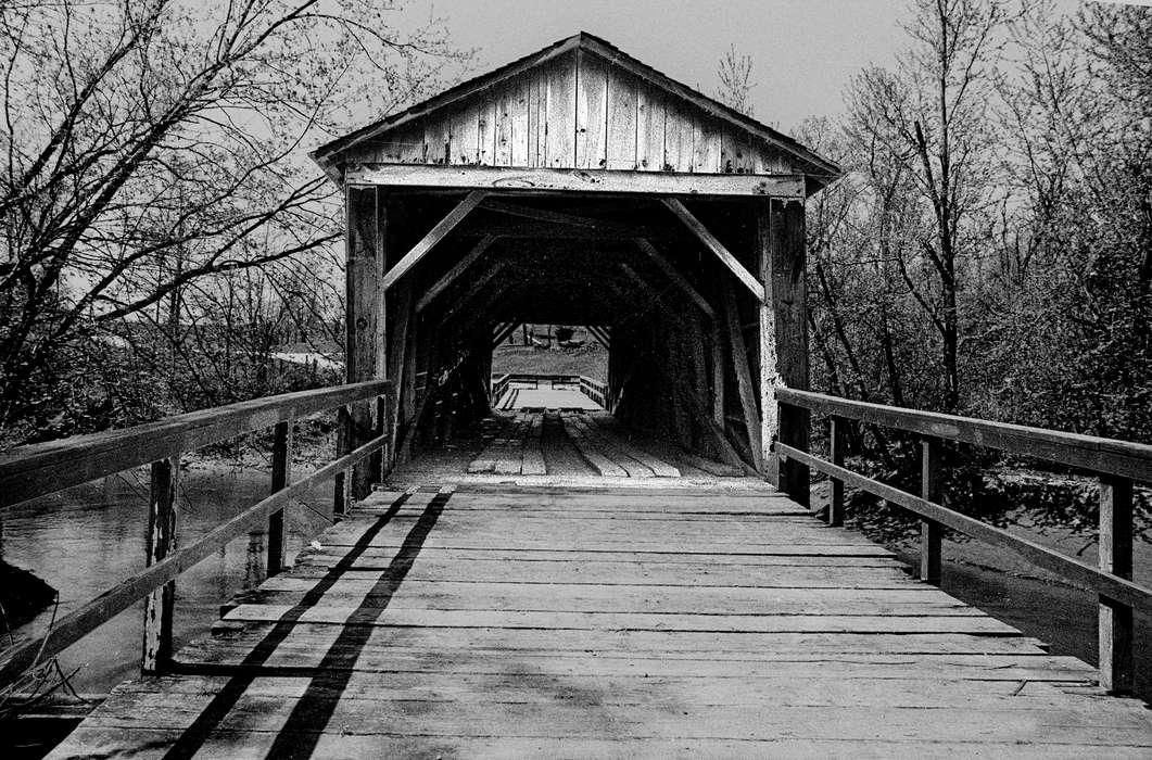 bridge, Iowa History, Lakes, Rivers, and Streams, Iowa, Lemberger, LeAnn, covered bridge, Delta, IA, river, history of Iowa