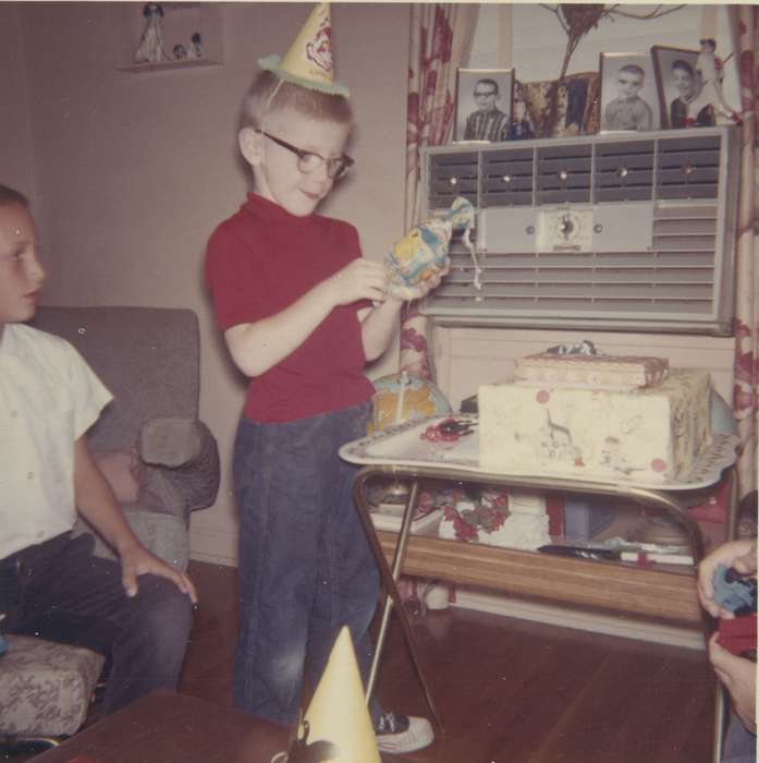 boy, birthday, Iowa History, Children, Iowa, history of Iowa, Council Bluffs, IA, birthday party, Families, Henderson, Dan