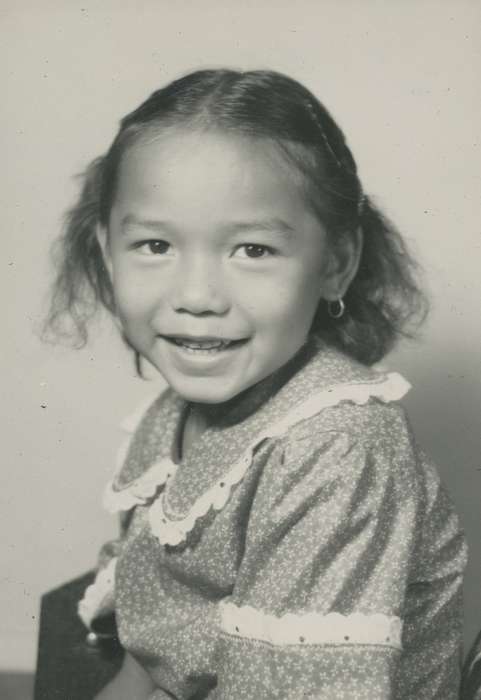 Iowa, USA, smile, eyes, Children, Portraits - Individual, People of Color, girl, history of Iowa, Spilman, Jessie Cudworth, Iowa History