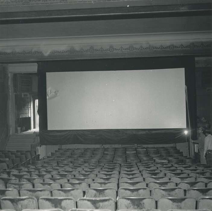 history of Iowa, Iowa History, Entertainment, seats, Waverly, IA, movie theater, Iowa, Waverly Public Library, Labor and Occupations