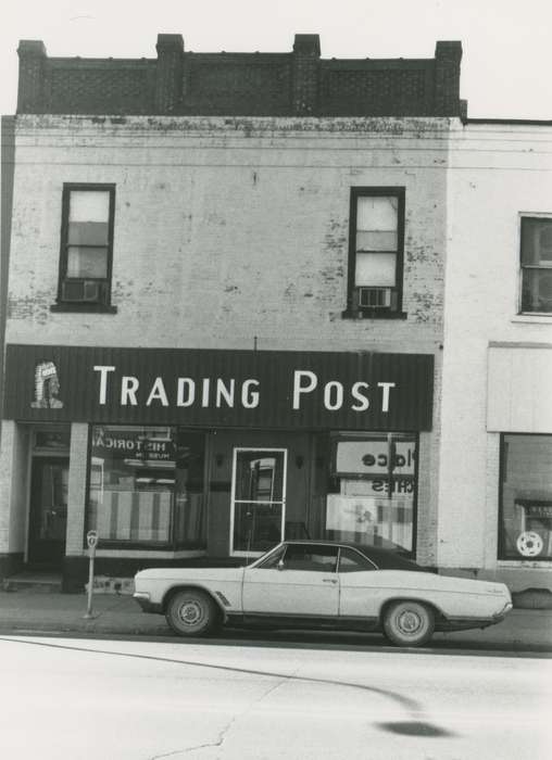 storefront, Iowa History, main street, Waverly Public Library, Main Streets & Town Squares, Iowa, history of Iowa, store, Businesses and Factories