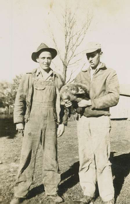 Portraits - Group, Iowa, badger, Animals, Tjaden, Carol, Cresco, IA, Farms, history of Iowa, Iowa History