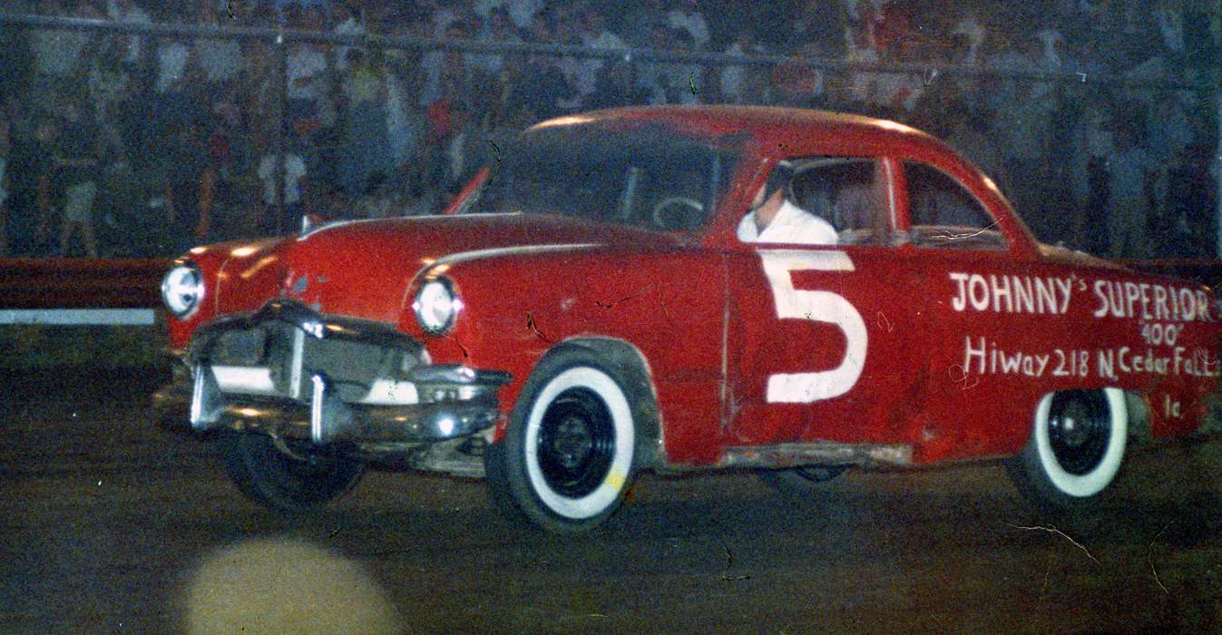 tunis speedway, racecar, history of Iowa, Iowa History, Entertainment, racecar driver, Motorized Vehicles, Volgarino, Jim, speedway, Iowa, Waterloo, IA