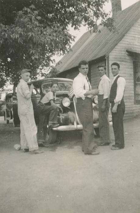 Portraits - Group, Iowa History, Iowa, Motorized Vehicles, Des Moines, IA, Campopiano Von Klimo, Melinda, montenegrin, history of Iowa