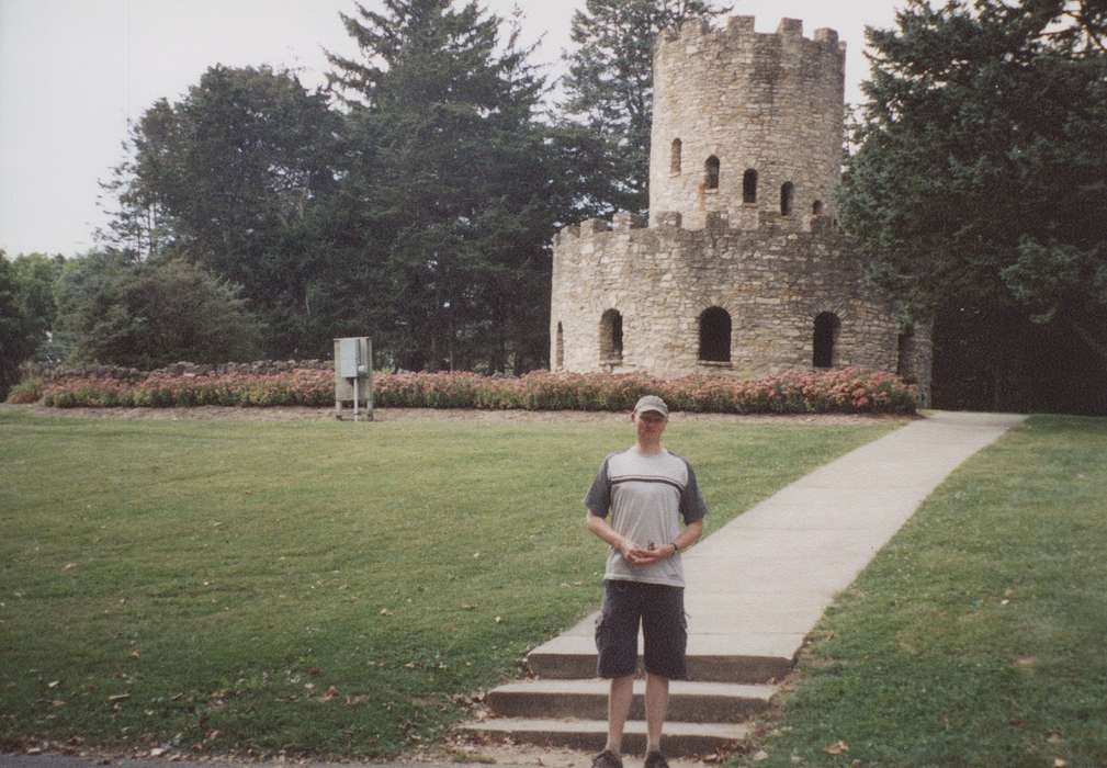 Iowa, Feddersen, Margaret, castle, Leisure, Portraits - Individual, Dubuque, IA, history of Iowa, Iowa History, park