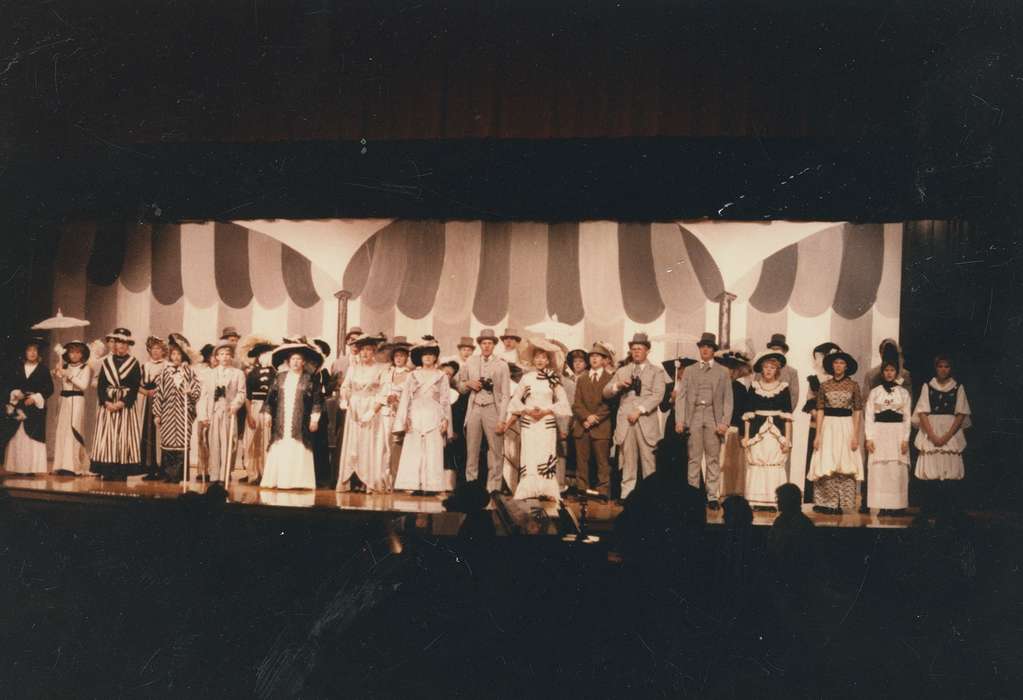 history of Iowa, Iowa History, Entertainment, high school, musical, Saathoff, Dru, Iowa, Schools and Education, Children, Humboldt, IA