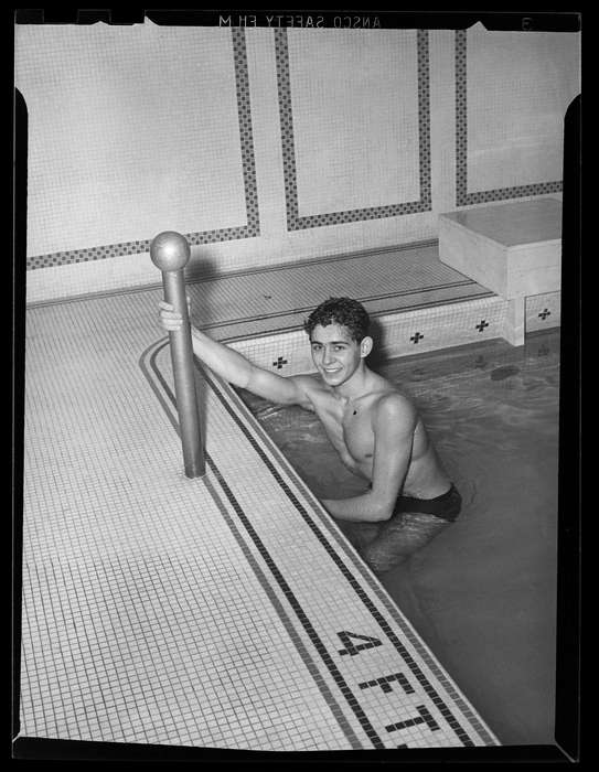 history of Iowa, Storrs, CT, Iowa History, Archives & Special Collections, University of Connecticut Library, Iowa, pool