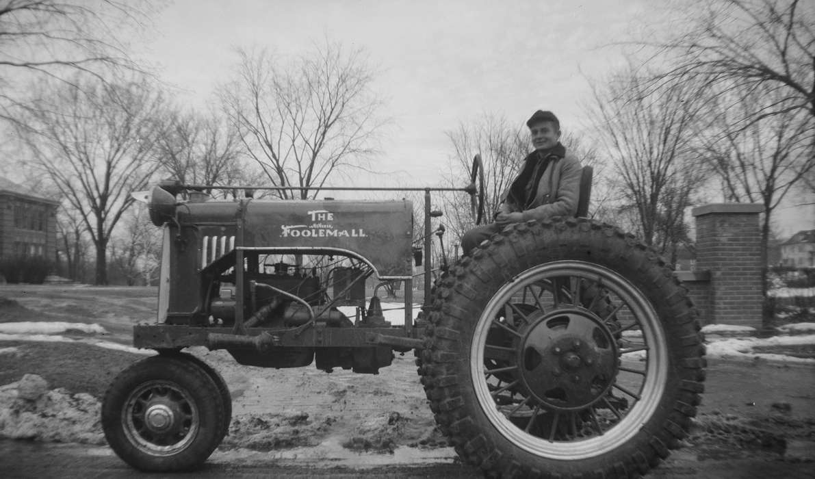Farming Equipment, history of Iowa, Iowa History, Fairfield, IA, Motorized Vehicles, tractor, Iowa, Lemberger, LeAnn, Portraits - Individual