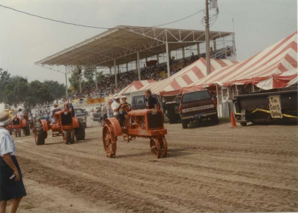 Mount Pleasant, IA, Iowa, tent, Fairs and Festivals, chevy, Adam, Andrew, tractor, history of Iowa, Motorized Vehicles, Iowa History, chevrolet