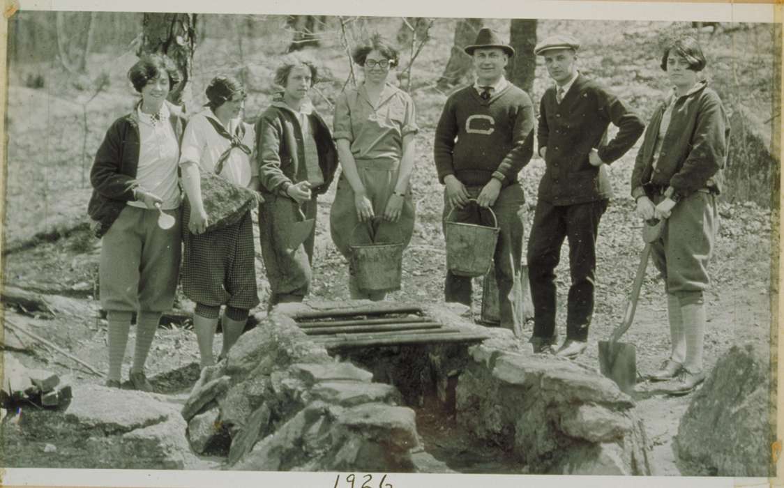 history of Iowa, Storrs, CT, Iowa History, Archives & Special Collections, University of Connecticut Library, Iowa
