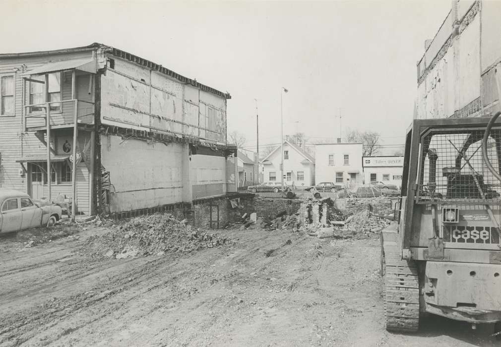 Main Streets & Town Squares, history of Iowa, Iowa History, Waverly, IA, Iowa, Landscapes, demolition, Waverly Public Library