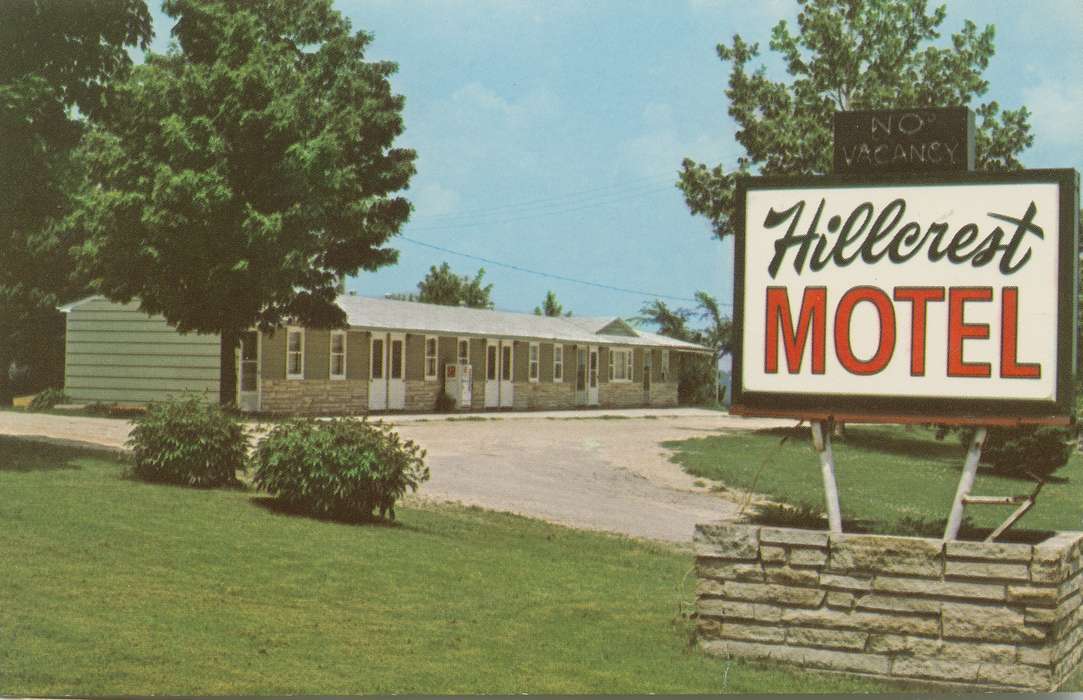 history of Iowa, Iowa, Iowa History, Anamosa, IA, Businesses and Factories, motel, Hatcher, Cecilia