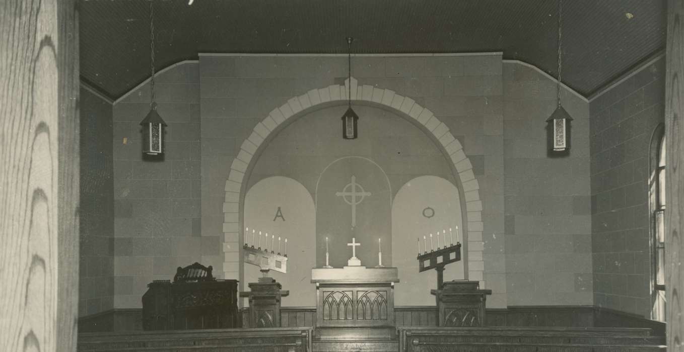 Cedar Falls, IA, Religious Structures, Iowa History, history of Iowa, Cook, Mavis, Iowa, chapel