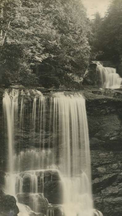 history of Iowa, Iowa History, waterfall, Milford, IA, Lakes, Rivers, and Streams, water, Iowa, Landscapes, McMurray, Doug