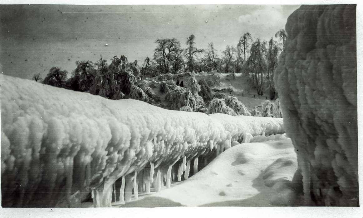 Anamosa, IA, history of Iowa, snow, ice, Anamosa Library & Learning Center, Iowa, Iowa History, Landscapes, Winter