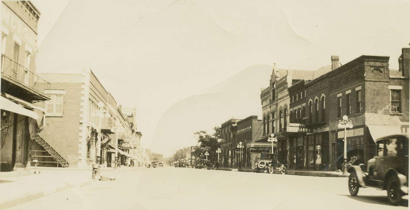 Hatcher, Cecilia, main street, Iowa, Iowa History, Main Streets & Town Squares, Anamosa, IA, history of Iowa