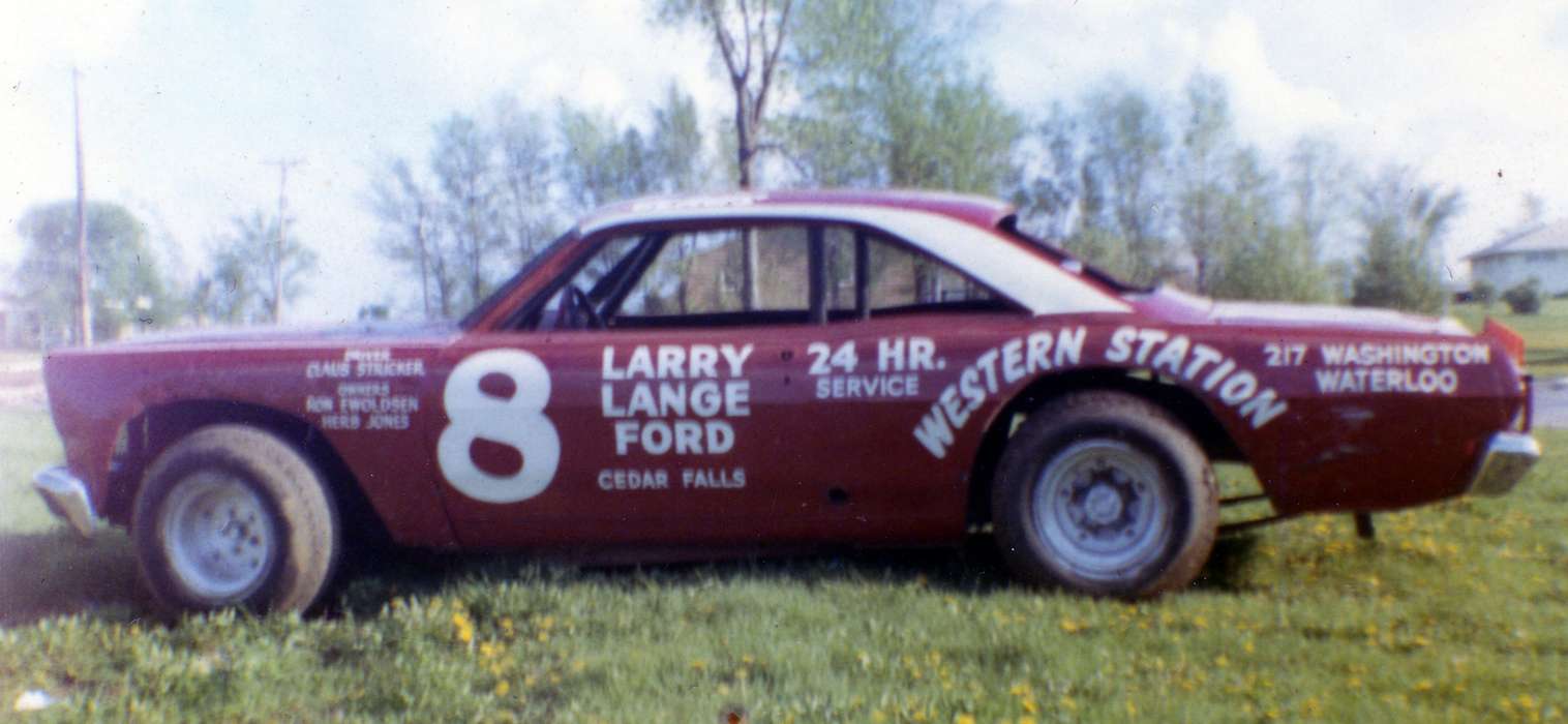 car, Waterloo, IA, Iowa History, Iowa, Motorized Vehicles, Volgarino, Jim, tunis speedway, history of Iowa