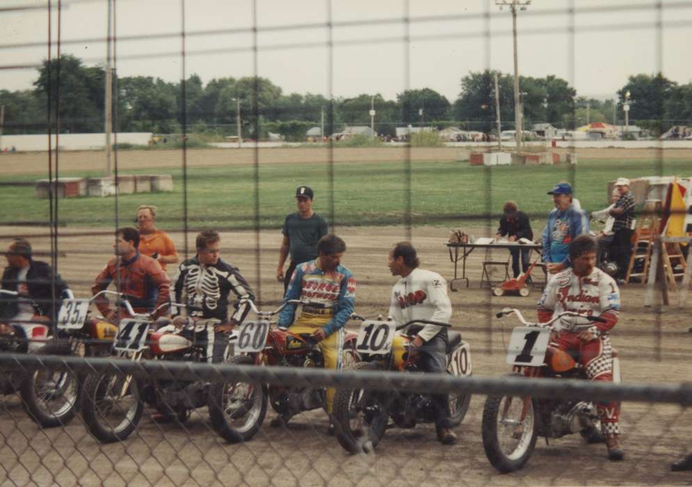 Iowa History, race, motorcycle, Motorized Vehicles, Iowa, Sports, Davenport, IA, Outdoor Recreation, George, Kelly, history of Iowa