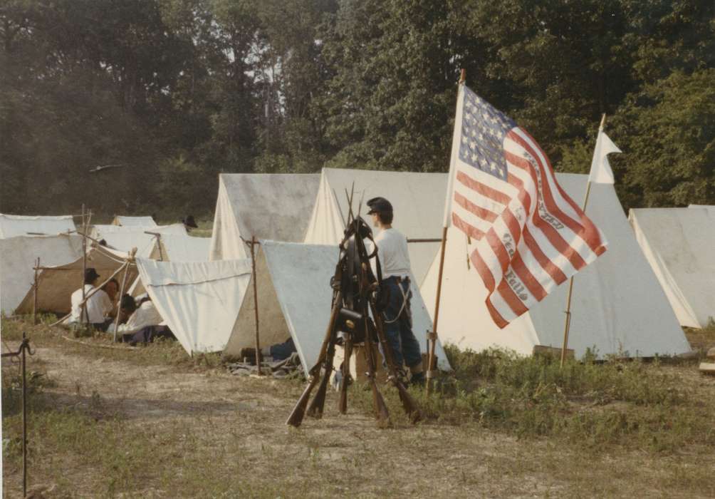 tents, Manassas, VA, Olsson, Ann and Jons, Iowa History, Iowa, flag, history of Iowa, Entertainment, Outdoor Recreation, reenactment, Leisure, civil war